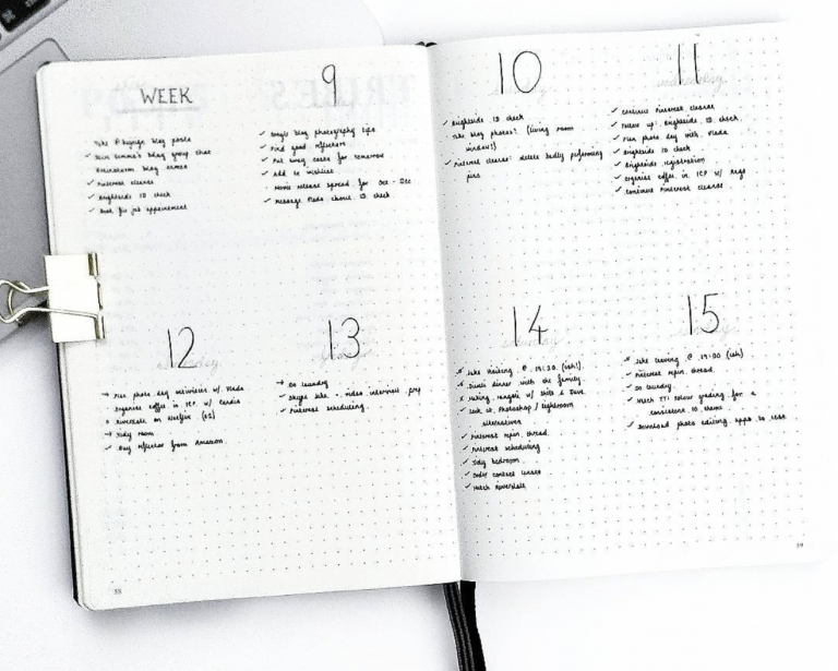 What is a Minimalist Bullet Journal? | Bullet Journal India