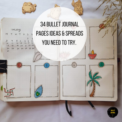34 Bullet Journal Page Ideas & Spreads You Need To Try.
