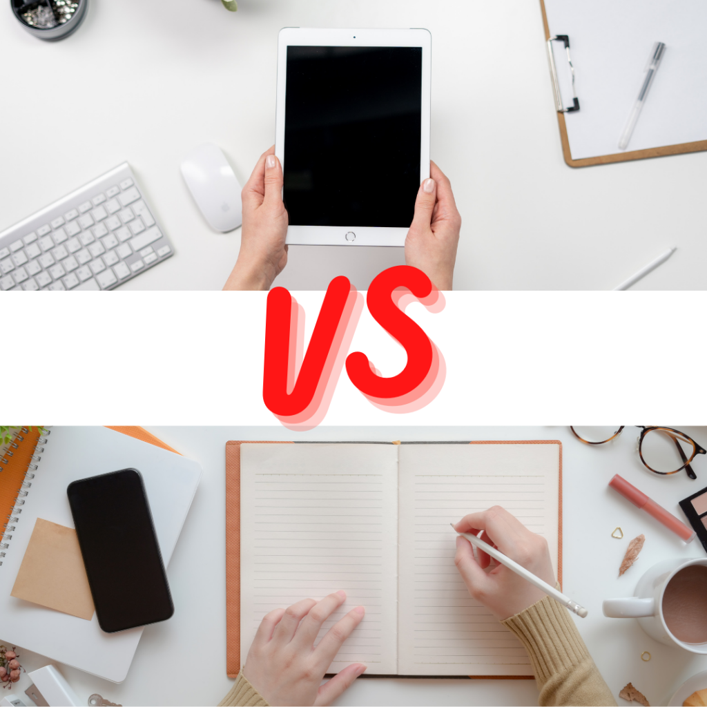 paper vs technology bullet journal india